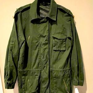 CAMO jacket w Gold Embellishments